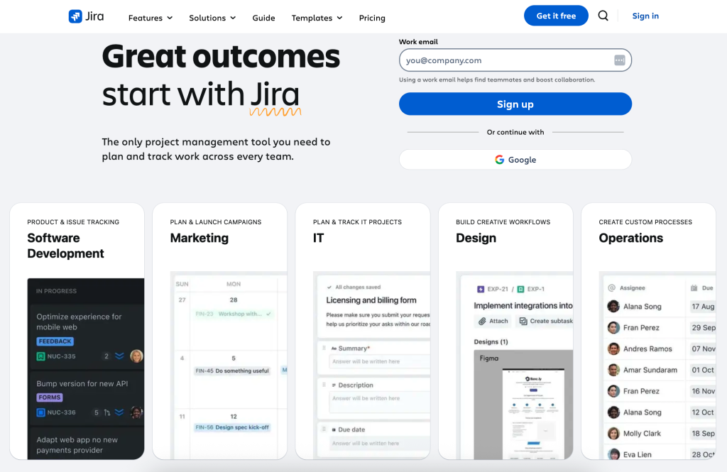 Jira – Agile DNA, Poor Construction Fit