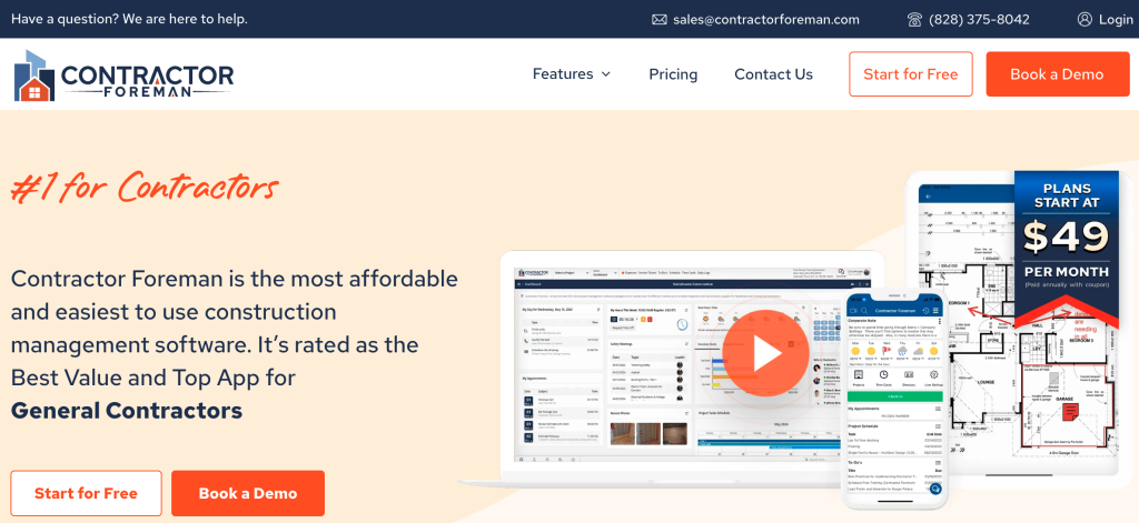 Contractor Foreman – Budget-Friendly but Limited